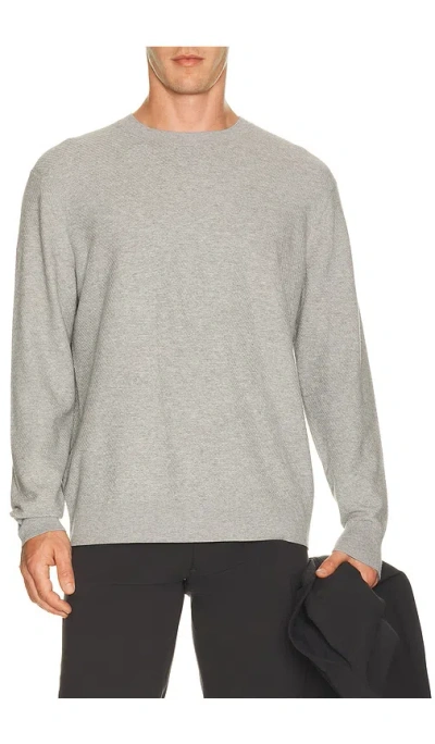 Theory Riland Sweater In Gray