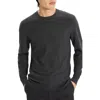Theory Riland T.light Long Sleeve T-shirt In Black