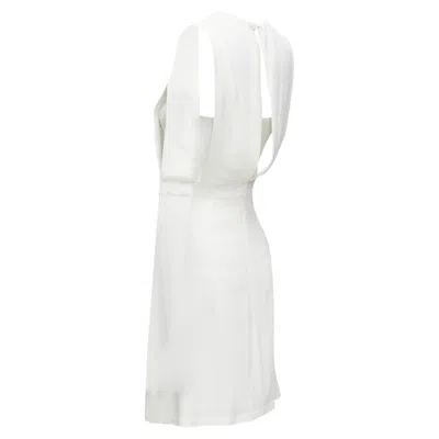 Theory Rimlan Silky Laye Top A-line Dress In White