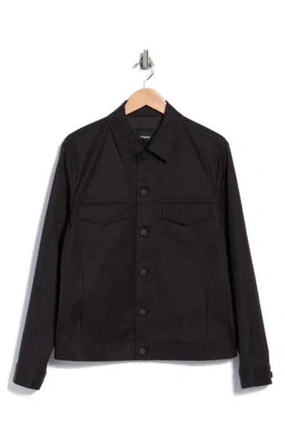 Theory River Ns Jacket In Black