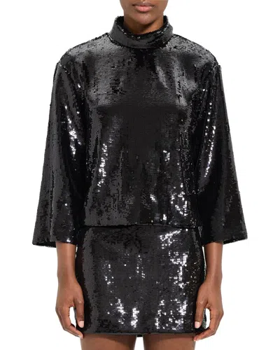 THEORY ROLL NECK TOP