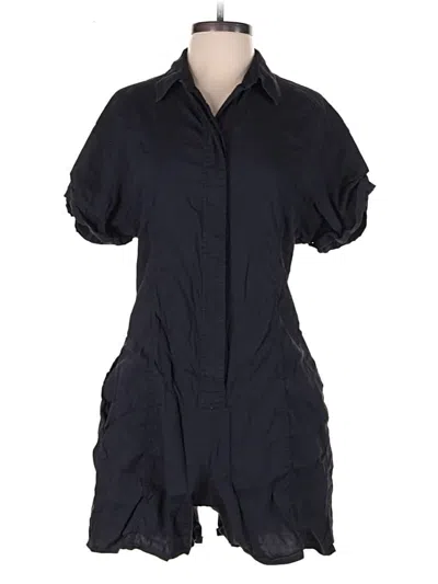 Pre-owned Theory Romper In Black