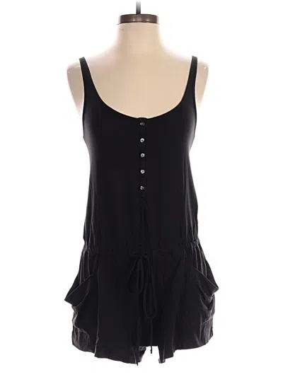 Pre-owned Theory Romper In Black