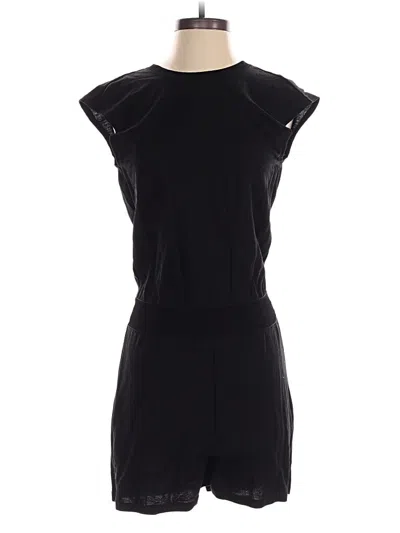 Pre-owned Theory Romper In Black