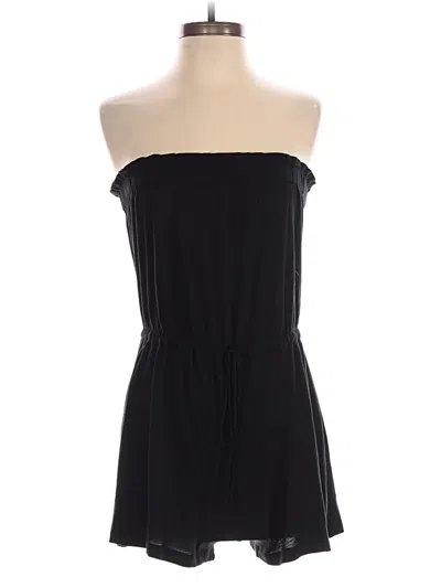 Pre-owned Theory Romper In Black