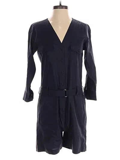 Pre-owned Theory Romper In Blue