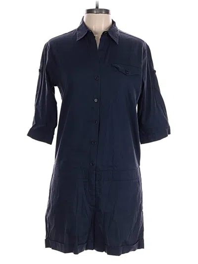 Pre-owned Theory Romper In Blue