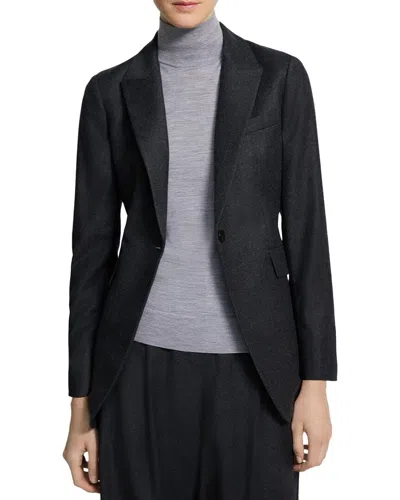 THEORY ROUND ETIENNETTE WOOL JACKET