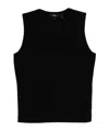 Theory Merino Wool Vest In Black