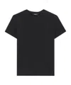 Theory Crewneck Wide-sleeve T-shirt In Black