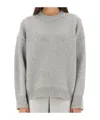Theory Oversized Wool & Cashmere Blend Shirt In Gray