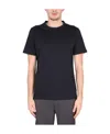 Theory Button-front Short-sleeved Polo Shirt In Black