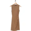 Theory Ruched Sheath Dress In Truf