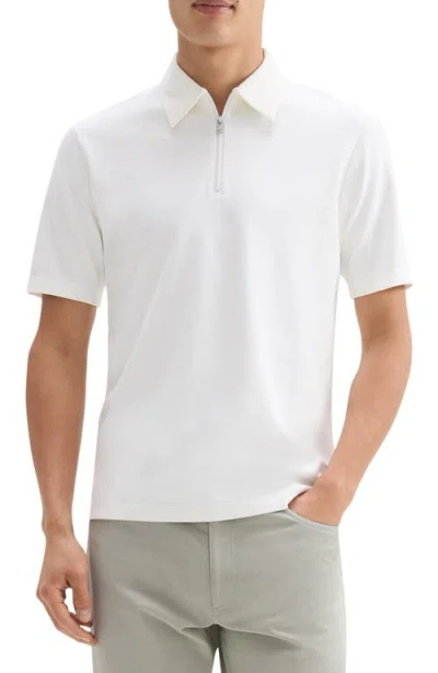 Theory Ryder Zip Polo In White