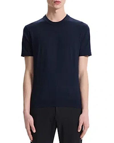 Theory Sarior Crewneck Tee In Blue