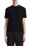 Theory Essentials Modal-blend Jersey T-shirt In Black