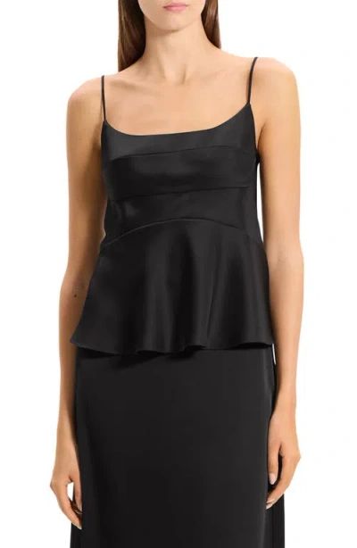 Theory Satin Camisole In Black