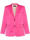 THEORY SATIN-FINISH BLAZER