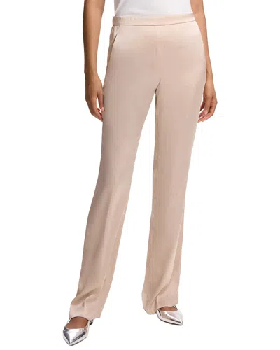 Theory Satin Pant In Neutral