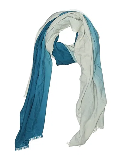 Pre-owned Theory Scarf In Blue