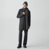 Theory Scarf In Astor Wool In Gray