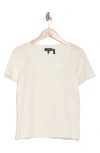 Theory Junia Pima Cotton T-shirt In White