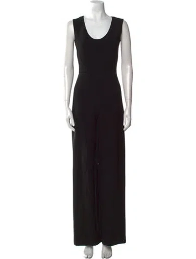 Pre-owned Theory Scoop Neck Jumpsuit W/ Tags In Black