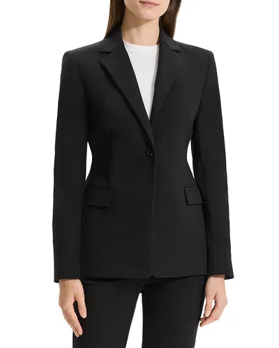 Theory Women's Classic Crepe Blazer In Black