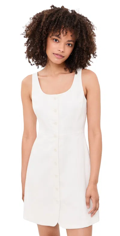 Theory Sculpt Mini Dress Ivory - C05 In White