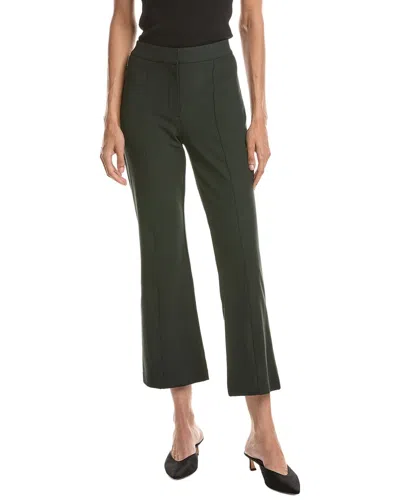 Theory Seamed Kick Pant In Green