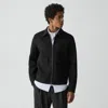 Theory Sean Jacket In Double-face Wool-cashmere In Black
