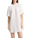 THEORY SEQUINED OVERSIZED TEE DRESS