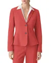 Theory Shaped Blazer In Red