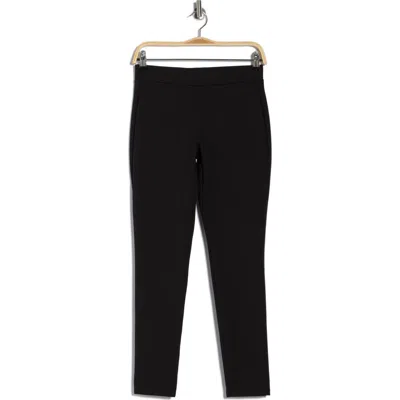 Theory Shawn Pull-on Ponte Pants In Black