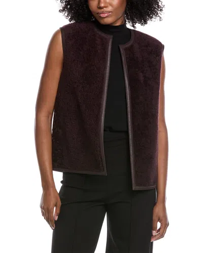 THEORY SHEARLING VEST