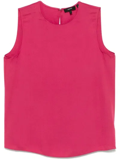 Theory Shell Top In Pink