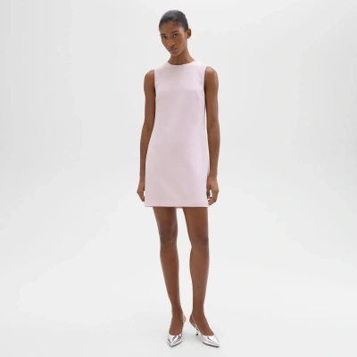 Theory Shift Dress In Admiral Crepe In Bloom