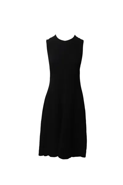 Theory Shift Dress In Black Triacetate