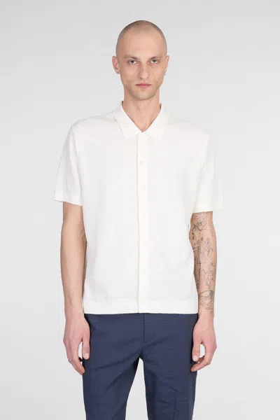 Theory Shirt In Beige Cotton