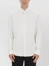 Theory Shirt Button-down Collar Long Sleeves In White