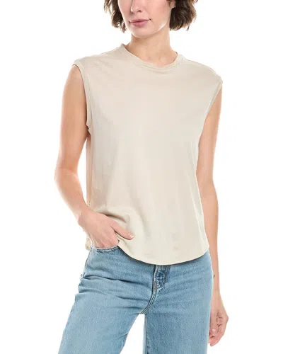 Theory Shirttail Tank In Neutral