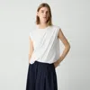 Theory Shirttail Tank Top In Cotton