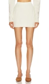 Theory Short Rib Skirt In Ivory
