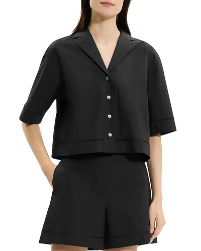 Theory Short Sleeve Boxy Shirt