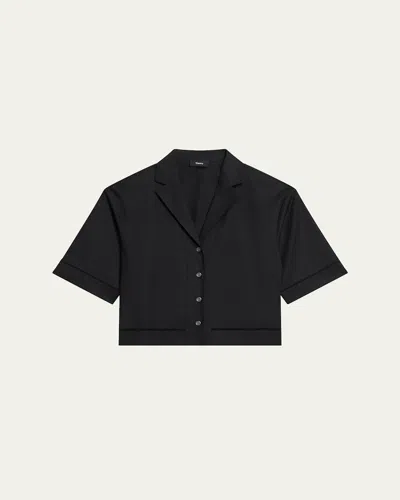 Theory Short-sleeve Boxy Shirt