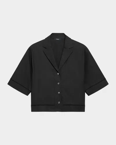 Theory Short-sleeve Boxy Shirt