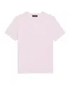 Theory Short-sleeve Knitted Wool Top In White