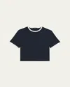 Theory Ringer Tee In Organic Cotton In Ncn Nvwht