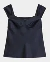 Theory Short Sleeve Peek Cami Top