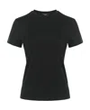 Theory Tiny Tee 2 Nebulous Organic Cotton Top In Black
